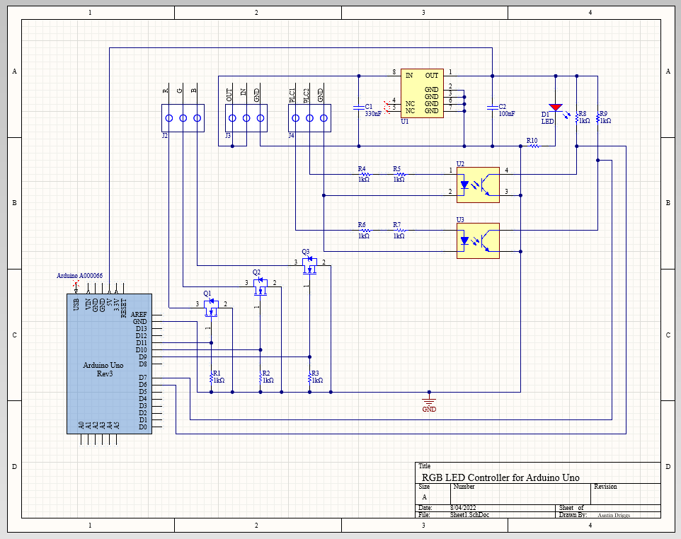 Quanex PCB - Schematic