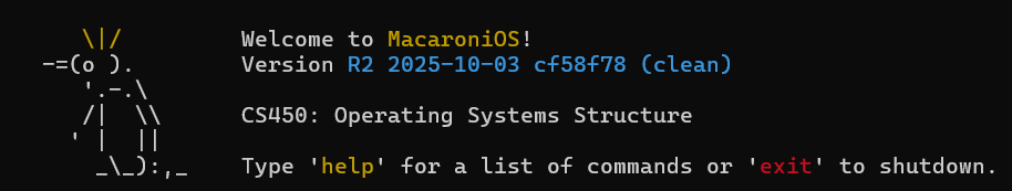 Macaroni OS