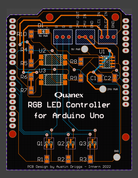 Quanex PCB - 2D