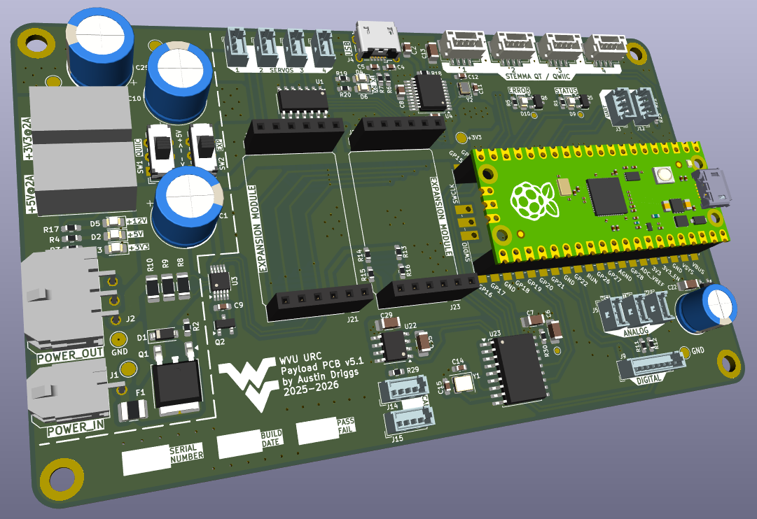 URC Payload PCB